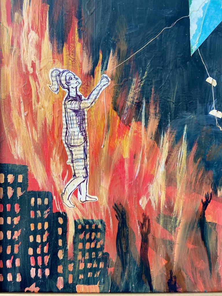 ~ Karen flies a Kite!